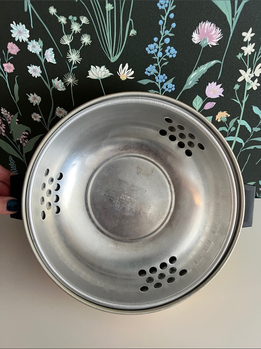 VINTAGE West Bend Serving Oven Retro Bun Warmer Stovetop Steamer MCM kitchen 70s - Picture 5 of 17